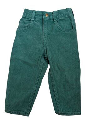 Vintage Oshkosh B'gosh Toddler Pants Green Size 2T